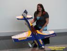Модель самолета Extra 300 (60/90) Blue/Yellow  [Увеличить] 