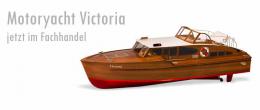 Копийная моторная яхта Victoria RC - деревянная конструкция, набор
