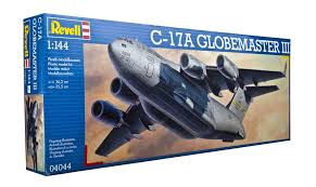 Склейка М1:144, С-17A Globemaster III, Revell, пластик