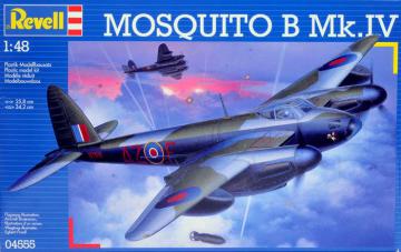 Склейка М1:48, Mosquito B Mk.IV, Revell, пластик