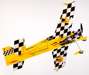 Модель "Edge-540" ( Robbe), электро, Депрон, 3D полеты и Slow -Fly, размах - 840мм, 150гр.