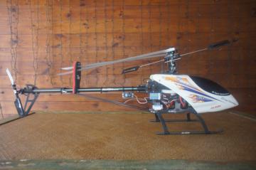 Вертолет готовый к полету T-REX 600 CF+АКБ+серво+Гиро