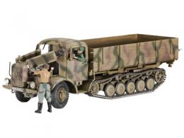 Склейка М1:35, German Half-Track L4500R "Maultier", Revell, пластик