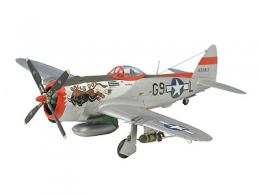 Склейка М1:72, P-47D-30  Thunderbolt, Revell,  пластик