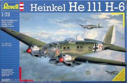 Склейка М1:72, Heinkel He 111 H-6, Revell, пластик