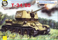 Склейка М1:72,T-34/85 NVA Type 63, MW, пластик