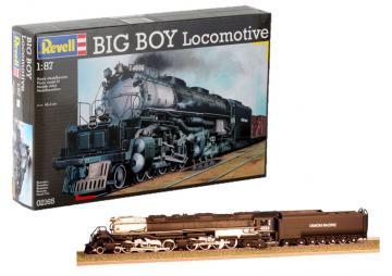 Склейка М1:87, Big Boy Locomotive, Revell, пластик