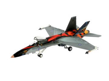 Склейка М1:144, F/A-18 C Hornet, Revell,  пластик