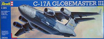 Склейка М1:144, С-17A Globemaster III, Revell, пластик