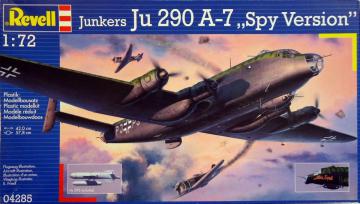 Склейка М1:72, Ju 290 A-7 "Spy version", Revell, пластик