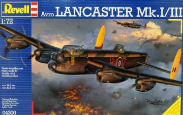 Склейка М1:72,Avro Lancaster Mk.I/III ,Revell, пластик