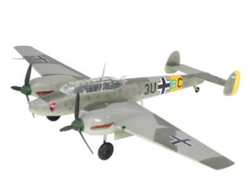 Склейка М1:72, Messerschmitt Bf 110 E-1, Revell,  пластик