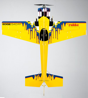 Модель "Edge-540" ( Robbe), электро, Депрон, 3D полеты и Slow -Fly, размах - 840мм, 150гр.