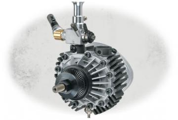Микродвигатель O.S. Engine MAX Rotary 49-PI TypeII, 4.97cм3, 1.1л.с / 17000об, 450гр.  