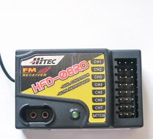 8 канальный FM35 приемник HITEC,  HFD-08RO